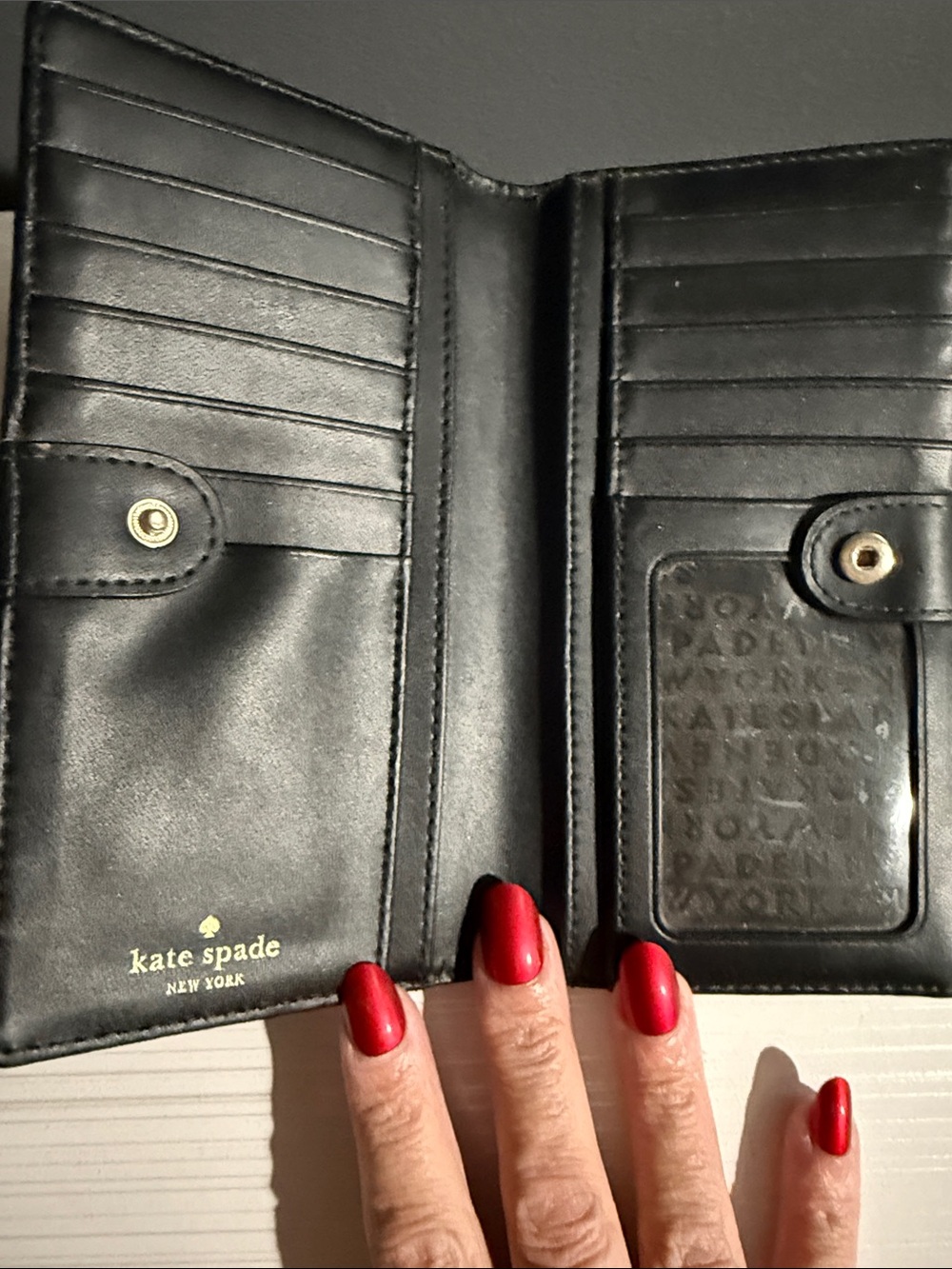 Kate Spade super soft, leather wallet - Picture 2 of 4